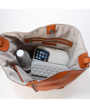 UNBILLION アトランタ ATLANTA / やぎ革軽量ショルダーL キャメル