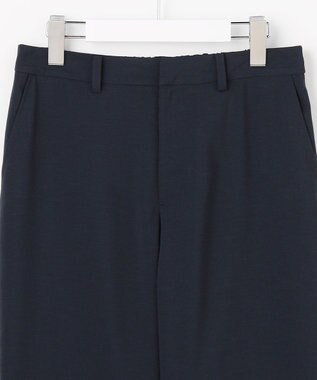 J.PRESS LADIES L 【セットアップ対応】ファンマートロストレッチ テーパード パンツ ネイビー系