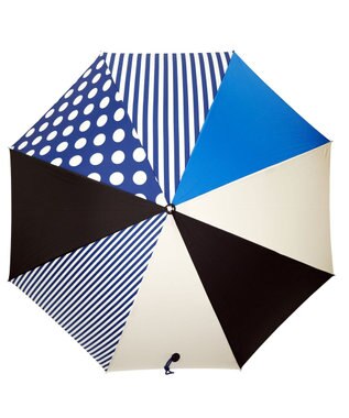 +RING 【UVカット90%以上】【数量限定】 UNISEX 雨傘（長）60cm MLT T1218 マルチカラー