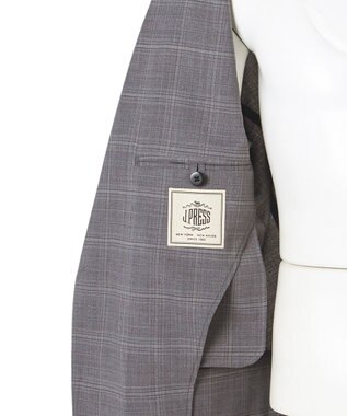 J.PRESS MEN 【WEB・一部店舗限定】ファンシ－チェック スーツ ライトグレー系4
