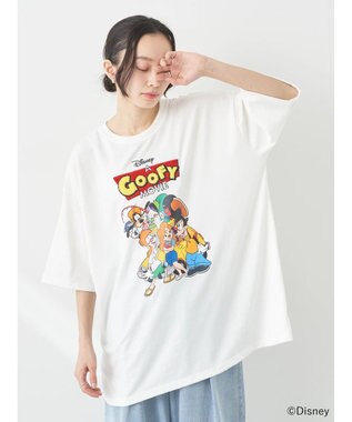 earth music&ecology Ｇｏｏｆｙ＆Ｍａｘ／フロントアートＢＩＧＴｅｅ White