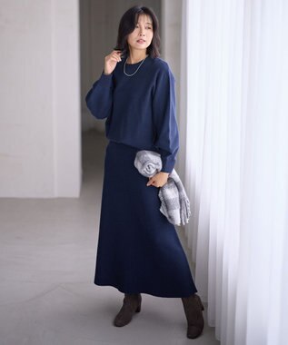 ANY ニットセットアップ ロイヤル