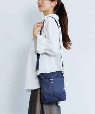 ACE BAGS & LUGGAGE Kanana project COLLECTION シェリ ショルダーバッグ 縦 17941 カナナプロジェクト コレクション ネイビー