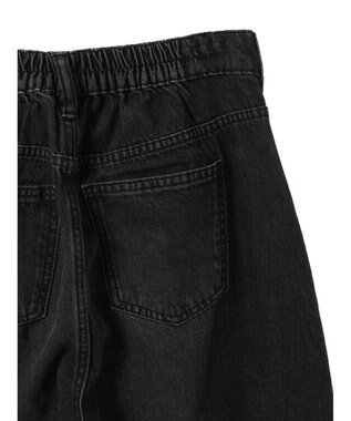 Green Parks デニムバギーパンツ Black