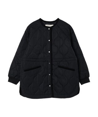 CRAFT STANDARD BOUTIQUE キルティングミドル丈コート Dark Navy