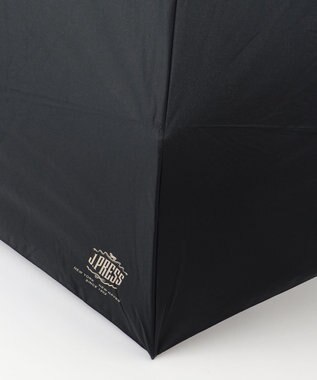 J.PRESS MEN 【遮光率100％ / UVカット率100％ / 体感マイナス4℃ / 晴雨兼用】東レ サマーシールド 折りたたみ傘_61㎝ ブラック系