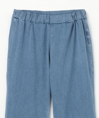 ANY KIDS 【洗濯機可能/接触冷感】ひんやり カットソーパンツ デニム