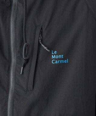 SHARE PARK MENS 【撥水・UVカット・ストレッチ・軽量 】パッカブルマウンテンパーカー（Lサイズ） ブラック系