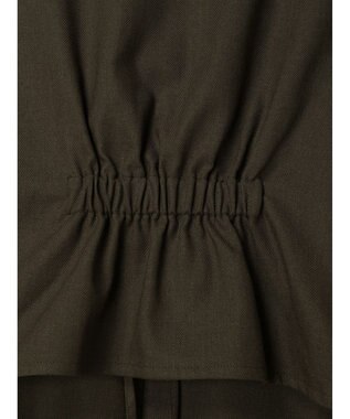 earth music&ecology ＳＥＴ２点ヘリンボーンベスト＋キャミドレ Black