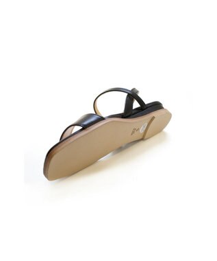 Pointer 日本製 本革バックストラップサンダル ブラック