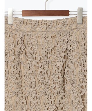 Te chichi ケミカルレースナロースカート《2025Autumn catalog vol.2 item》 ベージュ