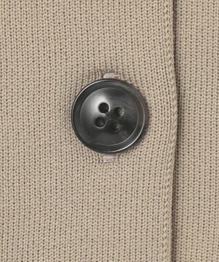 UNFILO フォルムニット クロップドベスト カーキ