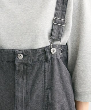 Green Parks ・ＳＵＧＡＲ　ＳＰＯＯＮ　２ｗａｙデニムジャンスカ Black