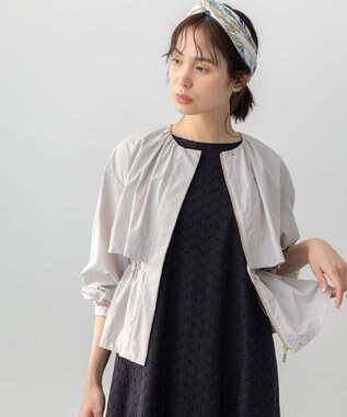 組曲 L エアリーブルゾン グレージュ系