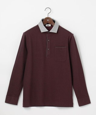 JOSEPH ABBOUD 【軽量・保形・快適な肌触り】ウィンターダディポロ ワイン系1