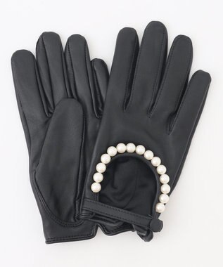 TOCCA PEARL GLOVE 手袋 ブラック系