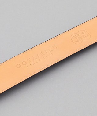 GOTAIRIKU 【希少コードバン】コードバンベルト ダークブラウン系