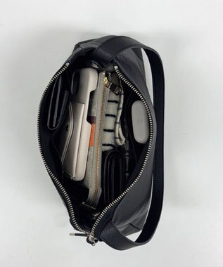 russet レザー2WAYショルダーバッグ(CE-1629) Black