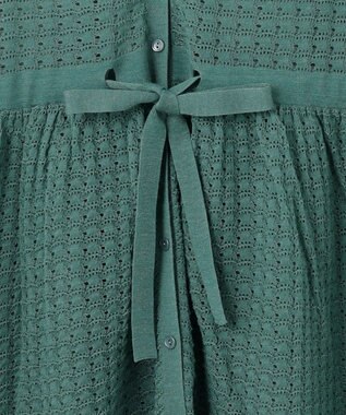 自由区 【カトリエムブーケ】Texture forme フォルムワンピース スモーキーブルー