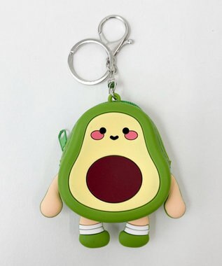 WEGO たべものミニポーチ 柄1