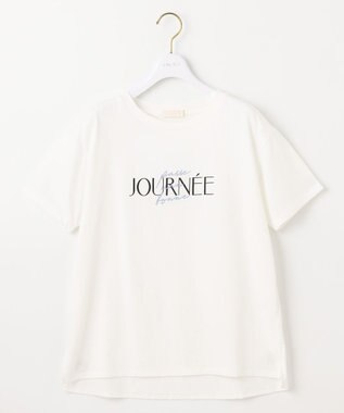 ANY SIS 【洗える】アソートロゴ Tシャツ ロゴオフ