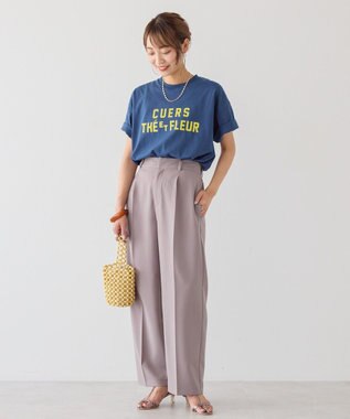 AMERICAN HOLIC 美・美・美ワイドパンツ Gray Beige