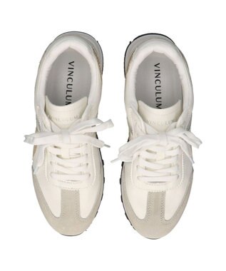 Bridget Birkin 【VINCULUM】スエードコンビクラシックスニーカー ホワイト