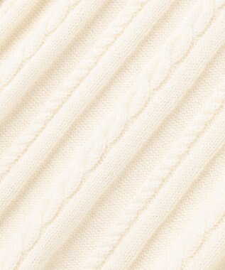 ANY SIS 【セットアップ対応】スフレケーブルニット スカート アイボリー