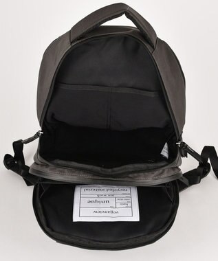 LA BAGAGERIE 【veganview】crinkle nylon backpack Lsize ダークグレー