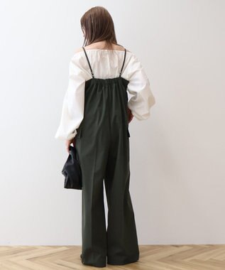 AMERICAN HOLIC カーゴポケットキャミサロペット Khaki