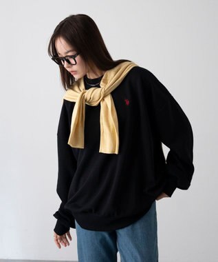 WEGO 【WEB限定/ユニセックス着用ITEM】別注USPOLOワンポイントPO ブラック