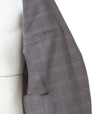 J.PRESS MEN 【WEB・一部店舗限定】ファンシ－チェック スーツ ライトグレー系4