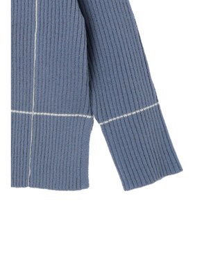 Green Parks ・Ｐｅｔｉｔ　Ｆｌｅｕｒ　Ｖネックラインニットチュニック Blue