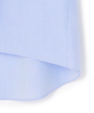 ICB 【先行予約】クリーンブロード ラッフルデザイン プルオーバーブラウス ブルーストライプ