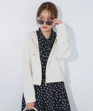 TOCCA 【chayさん着用】NICE HOLIDAY HOODIE フーディー アイボリー系