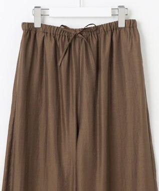 23区 S 【SLOW/一部店舗限定】ブライトヴィンテージクロス ワイドパンツ ブラウン系