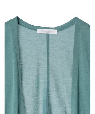 Green Parks よくばり　半袖カットドルマンカーディガン Mint