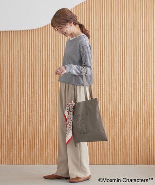 AMERICAN HOLIC Moomin アソートプリントトートバッグ Mocha