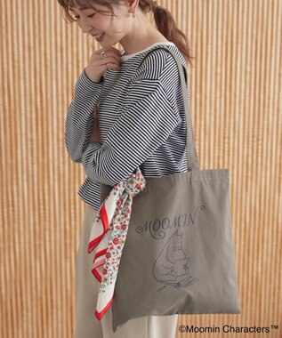 AMERICAN HOLIC Moomin アソートプリントトートバッグ Mocha