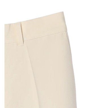 earth music&ecology Ｔ／Ｒストレートパンツ（Ｉｖｏｒｙ） Ivory