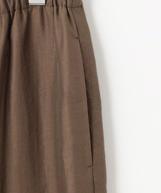23区 【SLOW/一部店舗限定】ブライトヴィンテージクロス ワイドパンツ ブラウン系