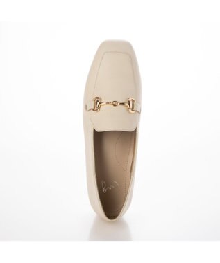 ing <ing>【WEB限定】モカシンビットローファー アイボリー