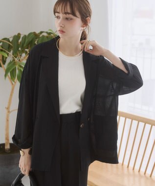 WEGO 【ANGIE VINTAGE】シアージャケット ブラック