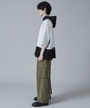 WEGO ドルマンポンチフードT（S） ブラック