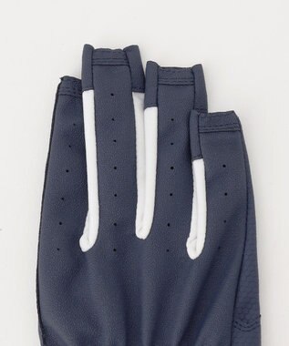 23区GOLF 待望の新デザイン【WOMEN】ネイルケア グローブ ネイビー系