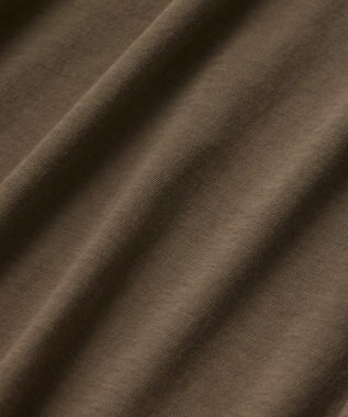 TOQUE 〈大草直子さんアドバイザー〉 【天然素材】タンギスコットン天竺ドルマンTシャツ カーキ