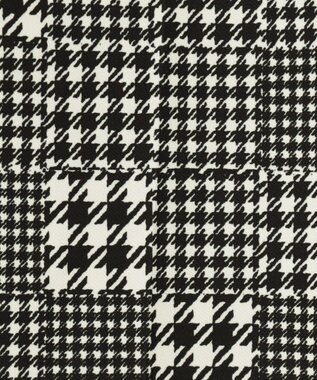 23区GOLF フレンチシックなスタイリングに！【WOMEN】チェック柄 テーパードパンツ ブラック系3