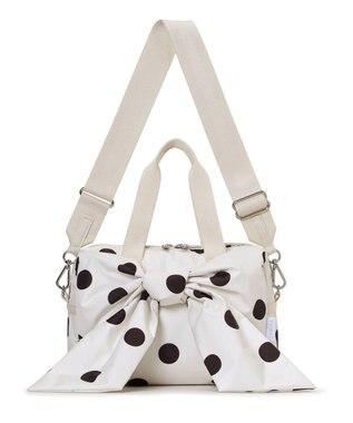 LeSportsac LG BOW SM SATCHEL/ノワールポルカドットスナイデル ノワールポルカドットスナイデル