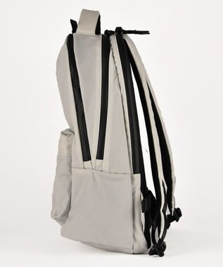 LA BAGAGERIE 【veganview】crinkle nylon backpack Lsize ホワイト