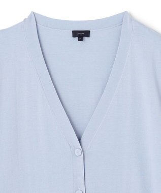 JOSEPH 【洗える】フィールコットン　カーディガン Sky blue
